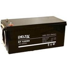 Delta DT 12200 (200 А\ч, 12В) свинцово- кислотный аккумулятор  