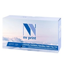 NVPrint CF210X/CE320A/CB540A/Canon 716/731 Картридж для HP LaserJet Color Pro M251n/nw/M276n/nw/CP1525n/nw/CM1415fn/fnw/CP1215/CM1312/nfi/ Canon i-SENSYS LBP5050n/MF8030Cn/ LBP-7100 (2200K) Black