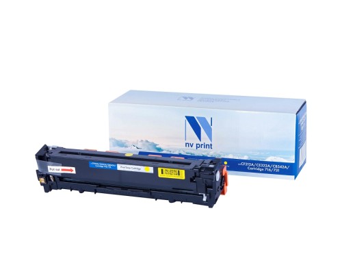 [Расходные материалы] NVPrint CF212A/CE322A/CB542A/Canon 716/731 Картридж для HP LaserJet Color Pro M251n/nw/M276n/nw/CP1525n/nw/CM1415fn/fnw/CP1215/CM1312/nfi/ Canon i-SENSYS LBP5050n/MF8030Cn/ LBP-7100 (1600K) Yellow