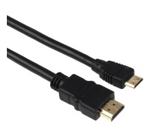 Exegate EX257911RUS Кабель HDMI to miniHDMI (19M -19M) 1.8м Exegate, ver1.4, позолоченные контакты