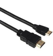 Exegate EX257911RUS Кабель HDMI to miniHDMI (19M -19M) 1.8м Exegate, ver1.4, позолоченные контакты