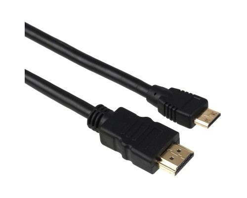 [кабели] Exegate EX257911RUS Кабель HDMI to miniHDMI (19M -19M) 1.8м Exegate, ver1.4, позолоченные контакты