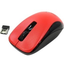 Genius Мышь NX-7005 Red { оптическая, 800/1200/1600 dpi, радио 2,4 Ггц, 1хАА, USB} [31030127103/31030017403]