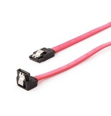 Cablexpert Кабель интерфейсный SATA 50см, угловой разъем, 7pin/7pin, защелка, пакет (CC-SATAM-DATA90)