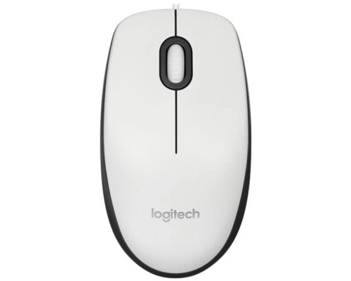 [Мышь] 910-005004/910-006764 Мышь Logitech M100 USB White