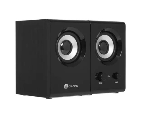 [Колонки Oklick] Oklick OK-160 2.0 черный 6Вт
