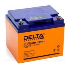 Delta DTM 1240 L (40 А\ч, 12В) свинцово- кислотный аккумулятор  