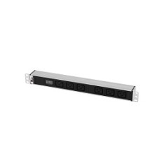 REM Блок розеток Rem-32 с амп., 6 IEC 60320 C19, 32А, алюм., 19