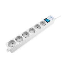 PowerCube PRO Фильтр-удлинитель (SPL(5+1)-16B-P-1,9М) 1.9 м, 6 розеток, 16А/3,5кВт, LC контур - подавление В/Ч помех {13062}