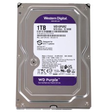 1TB WD Purple (WD10PURZ) {Serial ATA III, 5400- rpm, 64Mb, 3.5