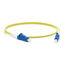 Hyperline FC-S2-9-LC/­UR-LC/­UR-H-1M-LSZH-YL Патч-корд волоконно-оптический (шнур) SM 9/­125 (OS2), LC/­UPC-LC/­UPC, 2.0 мм, simplex, LSZH, 1 м