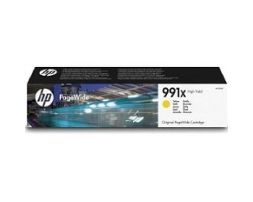 [Расходные материалы] HP M0J98AE Картридж 991X Yellow {PageWide-Pro 750/772/777 , (16000 стр), (194 мл)}