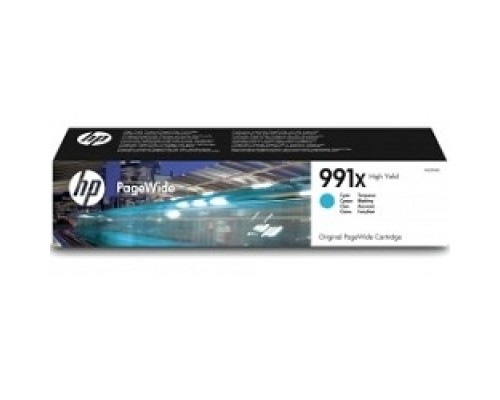 [Расходные материалы] HP M0J90AE Картридж 991X Cyan {PageWide-Pro 750/772/777 , (16000 стр), (194 мл)}
