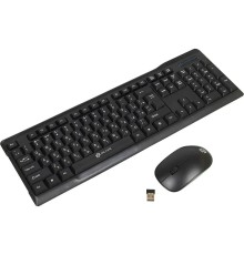 Клавиатура + мышь Oklick 230M  Black, USB, беспроводные [412900]