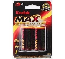 Kodak LR14-2Bl Max Super Alkaline [Kc-2] (20/200/6000) (2 шт. в уп-ке)