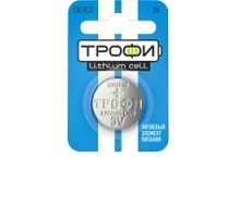 Трофи CR2032-1BL (10/240/38400) (1шт. в уп-ке)