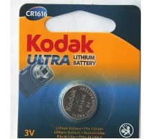 Kodak CR1616-1BL (MAX Lithium) (60/240/12000) ULTRA (1 шт. в уп-ке) 