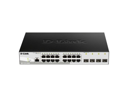 [Сетевое оборудование] D-Link DGS-1210-20/ME/B1A Управляемый L2 коммутатор с 16 портами 10/100/1000Base-T и 4 портами 1000Base-X SFP