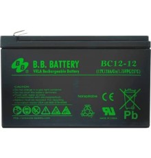 АКБ B.B. Battery BC 12-12 (12V 12Ah  ДхШхВ 151x98x98 мм, масса 3,35 кг) клеммы F2 