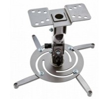 Cactus CS-VM-PR04-AL серебристый Кронштейн для проектора макс.10кг настенный и потолочный поворот 