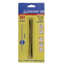 Полотна для лобзика, 10шт, №5, 130мм, STAYER Master [15321-S-10_z01] 