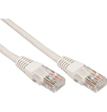Rexant (18-1005) Шнур коммутационный, патч-корд, U/UTP RJ45-RJ45 CAT 5e, PVC, серый, 2м