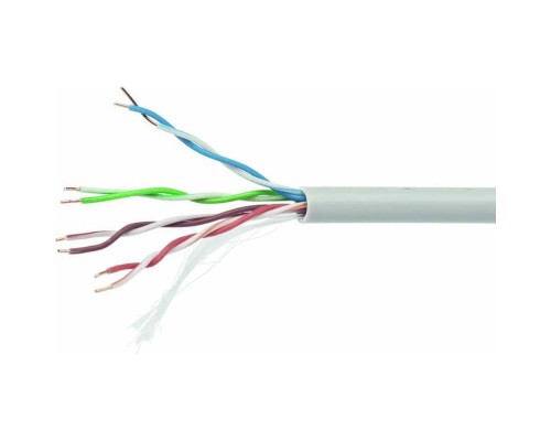 [Кабель] Cablexpert  [UPC-5040E-SOL] Кабель UTP кат.5e, 4 пары, 0.40 мм 305 м, ССА одножильный 