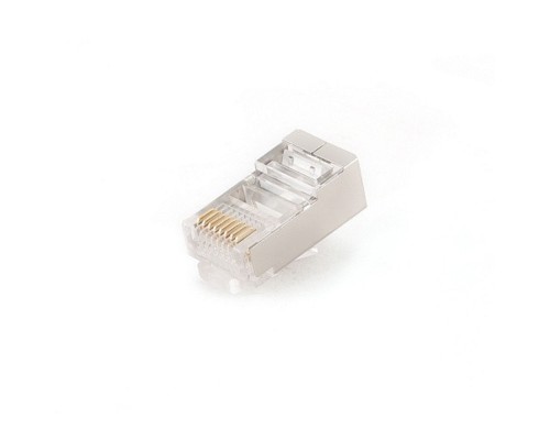 [Коннектор] Gembird Вилка RJ-45 (8P8C) универсальная кат.5e экранированная, контакты 30 микродюймов