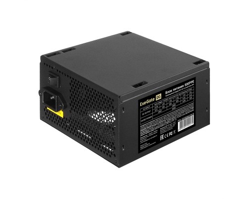 [Блок питания] Exegate EX260641RUS Блок питания 500W Exegate 500PPE, ATX, black, APFC, 12cm, 24p+(4+4)p PCI-E, 3*IDE, 5*SATA, FDD