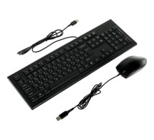A-4Tech Клавиатура + мышь KR-8520D черный USB Комплект [477615]