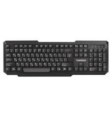 Exegate EX264084RUS Клавиатура Exegate LY-404, <USB, черная, 104кл, Enter большой> Color box