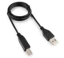 Гарнизон Кабель USB 2.0, AM/BM, 1м, пакет (GCC-USB2-AMBM-1M)