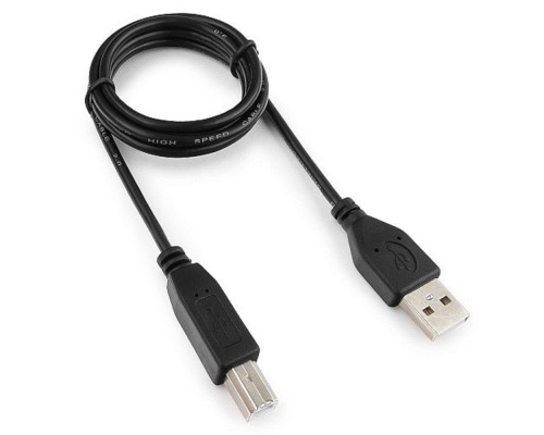 [кабели] Гарнизон Кабель USB 2.0, AM/BM, 1.8м, пакет (GCC-USB2-AMBM-1.8M)