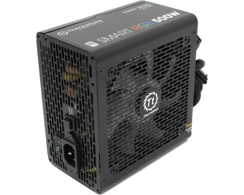 [Блок питания] Блок питания Thermaltake Smart  RGB  [PS-SPR-0500NHSAWE-1]  500W / APFC / 80+