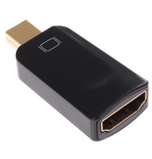 Cablexpert Переходник miniDisplayPort - HDMI, 20M/19F, черный, пакет (A-mDPM-HDMIF-01)