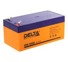 Delta DTM 12032  (3.2 А\ч, 12В) свинцово- кислотный аккумулятор  