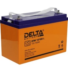 Delta DTM 12100 L (100 А\ч, 12В) свинцово- кислотный аккумулятор  
