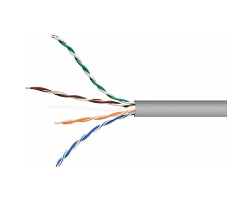 [Кабель] Cablexpert [UPC-5004E-SOL] Кабель UTP кат.5e, 4 пары, 0.48 mm (305 м pullbox), CCA однож.