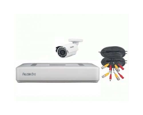 [Цифровые камеры] Falcon Eye FE-104MHD KIT START SMART Комплект видеонаблюдения 4 канальный + 1 камера	