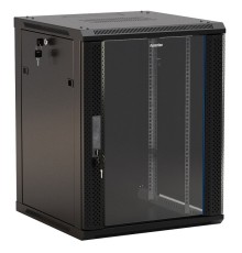 Hyperline TWB-0945-GP-RAL9004 Шкаф настенный 19-дюймовый (19