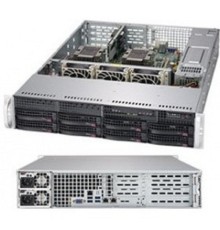 Supermicro SYS-6029P-WTR 2U, 2xLGA3647, 12xDDR4, 8x3.5, 2x1GbE, 1xM.2 PCIE, 6xPCIE x8, 2x1000W