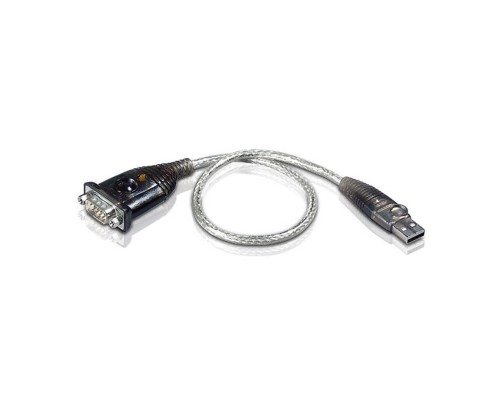 [Переключатель] ATEN UC232A1 Адаптер, USB<=>RS232, А-тип> DB 9, Male>Male, USB 1.1, (для подключения COM устройств к компьютеру) 1.2м