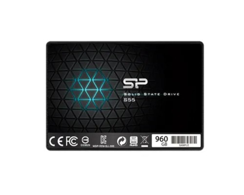 [накопитель] Silicon Power SSD 960Gb S55 SP960GBSS3S55S25 {SATA3.0, 7mm}
