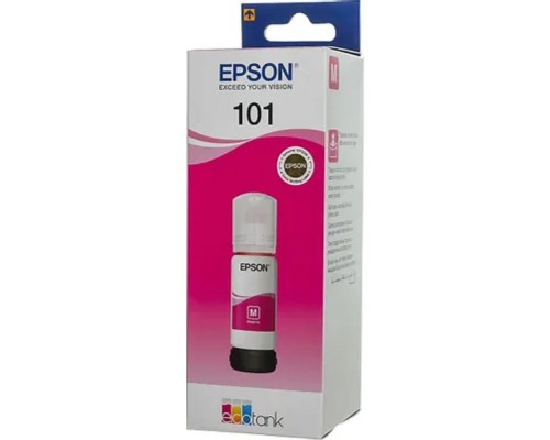 [Расходные материалы] EPSON C13T03V34A  Контейнер 101 с пурпурными чернилами для  L4150/L4160/L6160/L6170/L6190, L6290 70 мл. 