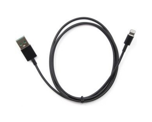 [кабели] Cablexpert Кабель USB 2.0 AM/Lightning, для iPhone5/6/7/8/X, IPod, IPad, 1м, черный, пакет (CC-USB-AP2MBP)