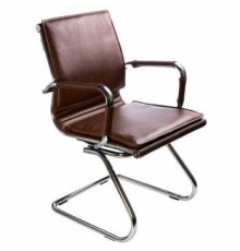 Кресло Бюрократ CH-993-Low-V/Brown низкая спинка коричневый искусственная кожа