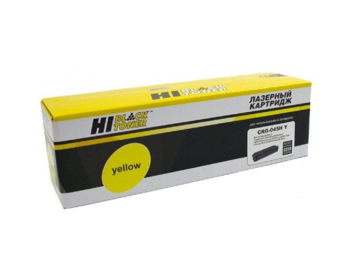 [Расходные материалы] Hi-Black Cartridge 045H Y Картридж  HB-№045H Y для Canon LBP-611/613/MF631/633/635, Y, 2,2K