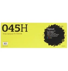 T2 Cartridge 045H BK Картридж TC-C045H BK для Canon i-SENSYS LBP611Cn/613Cdw/MF631Cn/633Cdw/635Cx (2800 стр.) Черный, с чипом