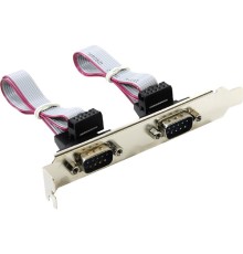 ORIENT C088, Планка портов в корпус 2xCOM DB9 Male, oem