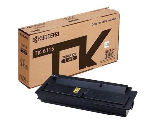 [Расходные материалы] Kyocera-Mita TK-6115 Картридж, Black {M4125idn/M4132idn (15000 стр.)}